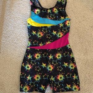 EUC girls shorts leotard